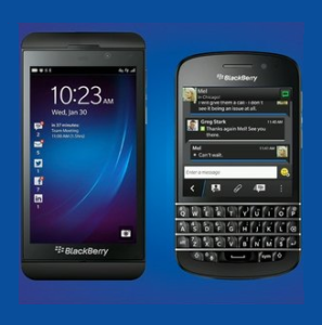 smartfony BlackBerry: Z10 i Q10