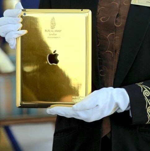 24-karatowy iPad dla klientów Burj Al Arab w Dubaju
