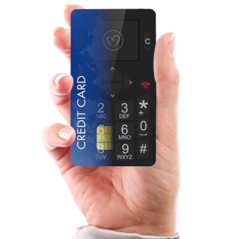 Micro-Phone – telefon wielkości karty płatniczej