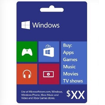 Bon upominkowy Microsoft dla Windows Phone Store