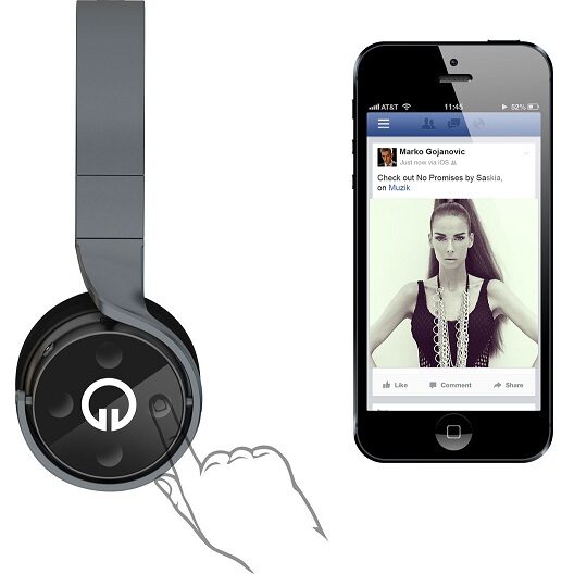 Muzik – inteligentne słuchawki z funkcjami społecznościowymi
