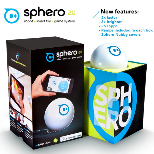 Sphero 2.0 – kolejna generacja zdalnie sterowanej smartfonem kuli