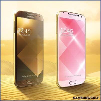Złoty Samsung Galaxy S4 odpowiedzią na złotego iPhone’a 5S