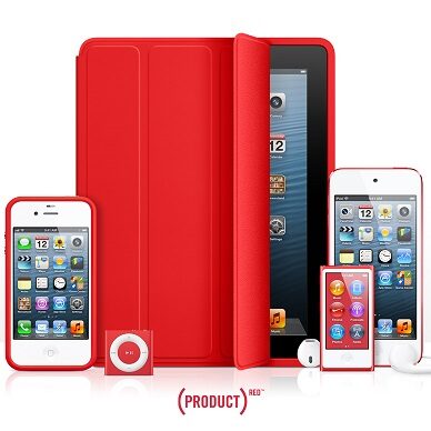 Apple osiągnął 65 mln dla (Product) RED przeciwko AIDS