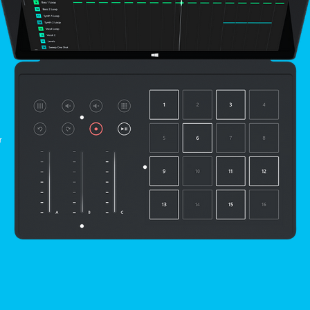 Surface Remix Project – dodatek dla DJ’a z tabletem Surface