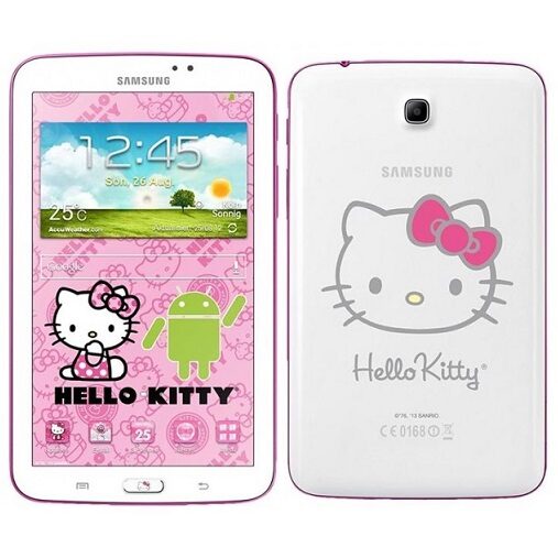 Różowy Samsung  Galaxy Tab 3 7.0 Hello Kitty Edition