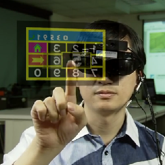 i-Air Touch – okulary z "dotykowym" ekranem projekcyjnym