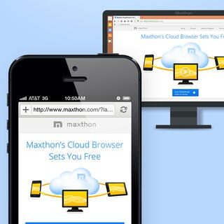 Maxthon "Shake and Send" dla przeglądarki w iOS