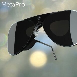 MetaPro – wirtualne biuro w okularach z projekcją hologramową 3D