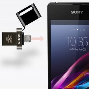 Pendrive Sony z microUSB do smartfonów i tabletów z Androidem