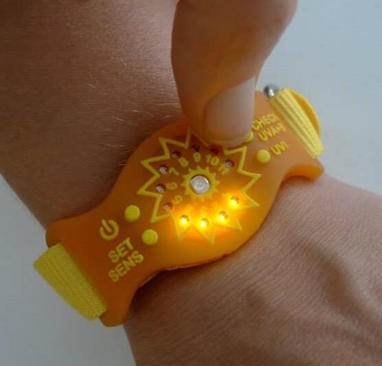 UVA+B SunFriend – czujnik promieni UV w naręcznej bransoletce