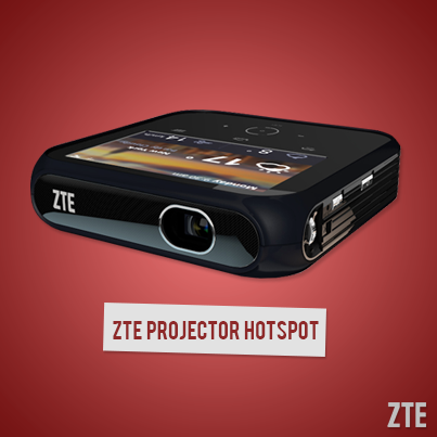 Mobilny projektor 1080p z hotspotem LTE i Androidem od ZTE