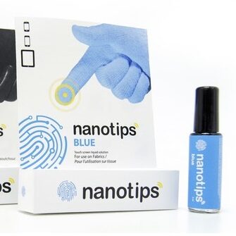 Technologia Nanotips dla rękawic i ekranów smartfona lub tabletu