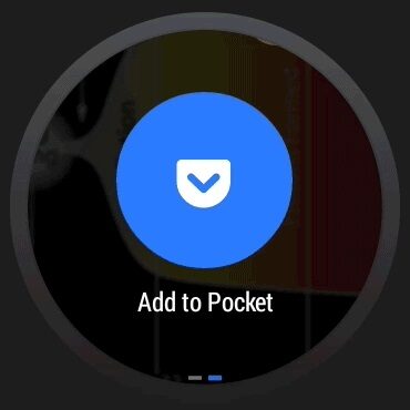 Pocket prezentuje jak może wyglądać apka na Android Wear
