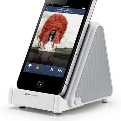 Favi Audio+ – indukcyjne, mobilne głośniki dla smartfonów i tabletów