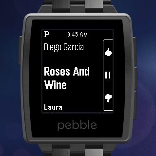 Pandora trafiła na Pebble – kontroluj stacje muzyczne z nadgarstka