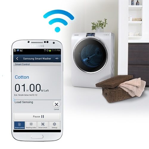 Samsung WW9000 – inteligentna pralka z aplikacją mobilną