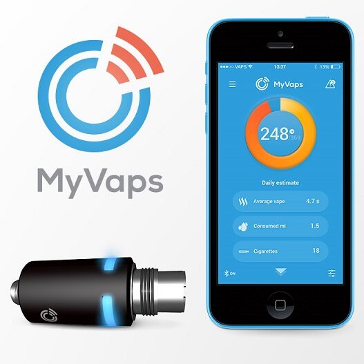 MyVaps – inteligentny moduł z aplikacją do e-papierosa