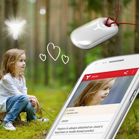 Yepzon – dziecięcy lokalizator z GPS, Bluetooth i GPRS