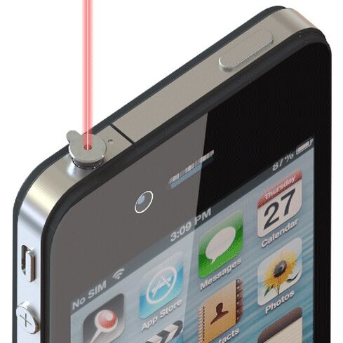 iPin – laserowy wskaźnik z portu audio iPhone’a lub Androida