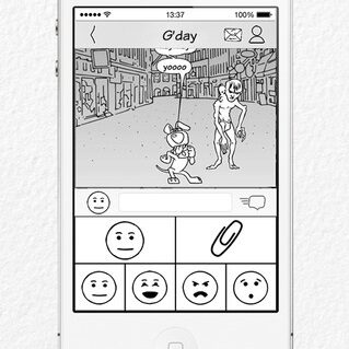 ComiXchat – mobilny komunikator w formie komiksu