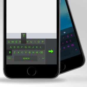 One Handed Keyboard – pisanie jedną ręką na iPhone'ach 6/ 6 Plus