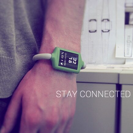 Boddie Smartwatch – obrotowy ekran w e-tuszu na nadgarstku