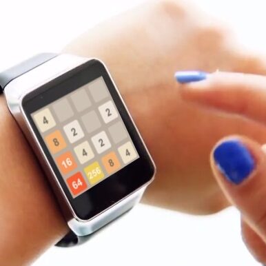 Gra na zegarek: puzzler 2048 na Android Wear