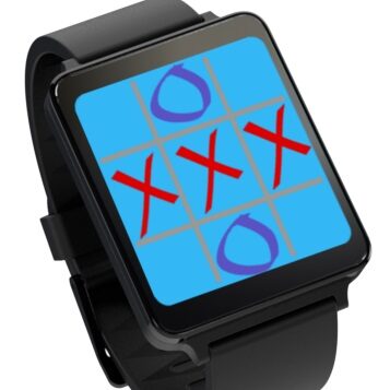 Gra na zegarek: TicTacToe – "kółko i krzyżyk" na Android Wear