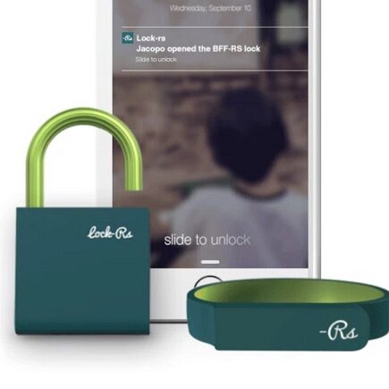 Lock-Rs – bransoletka i kłódka na szyfrowanie Bluetooth Smart