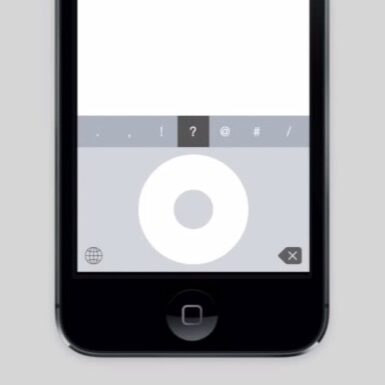 Click Wheel Keyboard – "iPodowe" pisanie na iPhonie