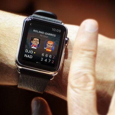 Eurosport z apką dla Apple Watch na start Roland Garros