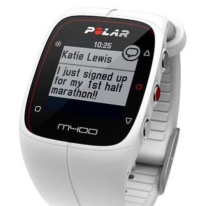 Sportowy tracker Polar M400 z notyfikacjami jak ze smart zegarka
