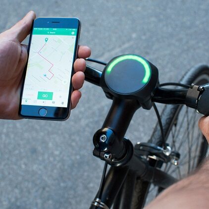 SmartHalo – minimalistyczna nawigacja rowerowa