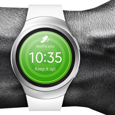 Aplikacja fitness S-Health na Samsungu Gear S2