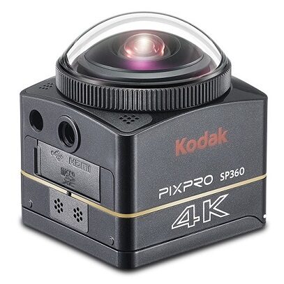 Sferyczny Kodak PixPro 360 w jakości 4K – filmy 360 stopni