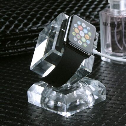 Quentacy Crystal Charging Stand – podświetlany Apple Watch