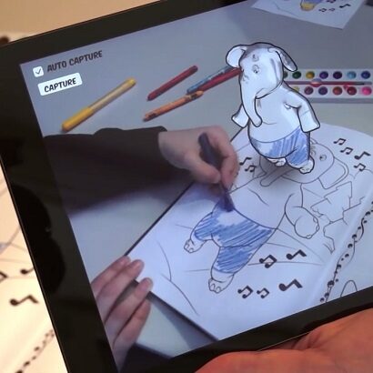 Disney Research animuje kolorowanki przez Augmented Reality