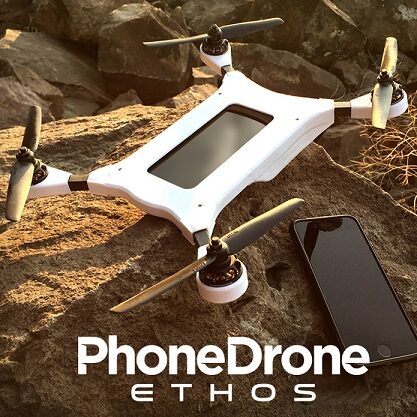 PhoneDrone Ethos – smartfon niewielkim dronem