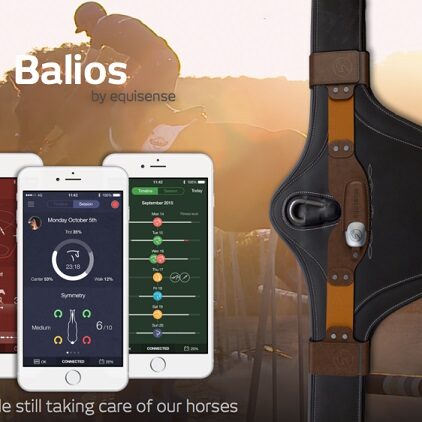 Balios – inteligentne siodło. Analiza "fitness" dla konia.