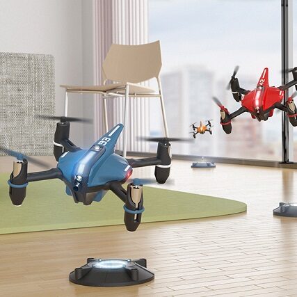 Drone n Base – gamifikacja mini dronów (gry w powietrzu)