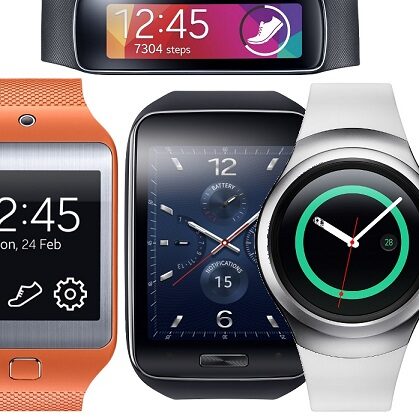 Rodzina smartwatchów Samsung Gear – 7 zegarków w  2 lata.