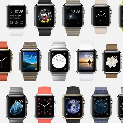 Apple Watch – on też pozwala na personalizowanie tarczy