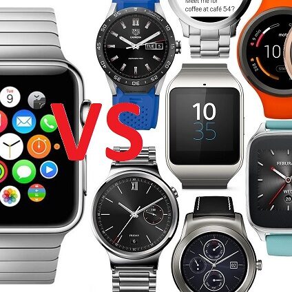 Apple Watch vs Android Wear – pojedynek smartwatchy