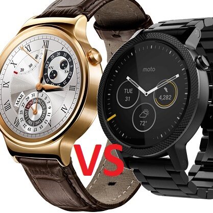 Huawei Watch vs Moto 360 (2 gen.) – bezpośrednie starcie