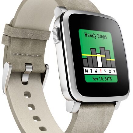 Smartwatche Pebble z natywną apką sportową Pebble Health