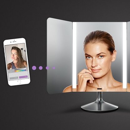 Wide-View Sensor Mirror – smart lustro pod makijaż
