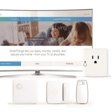 Telewizory Samsunga z hubem dla SmartThings (smart dom)