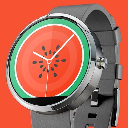 Fruity Slices Watch Faces – owocowe tarcze na Android Wear