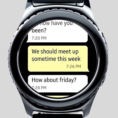Chat Hub na Gear S2 – komunikator tekstowy wprost z zegarka